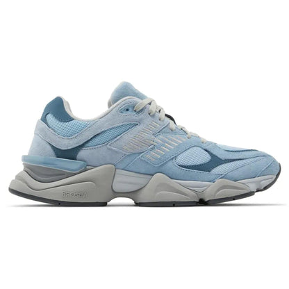 New Balance 9060 'Chrome Blue' — UK 3.5 | EU 36 | US 4 — Side View