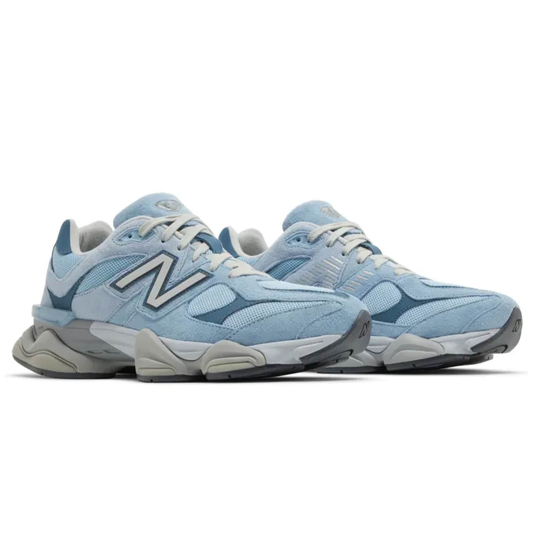 New Balance 9060 'Chrome Blue' — UK 3.5 | EU 36 | US 4 — Top View