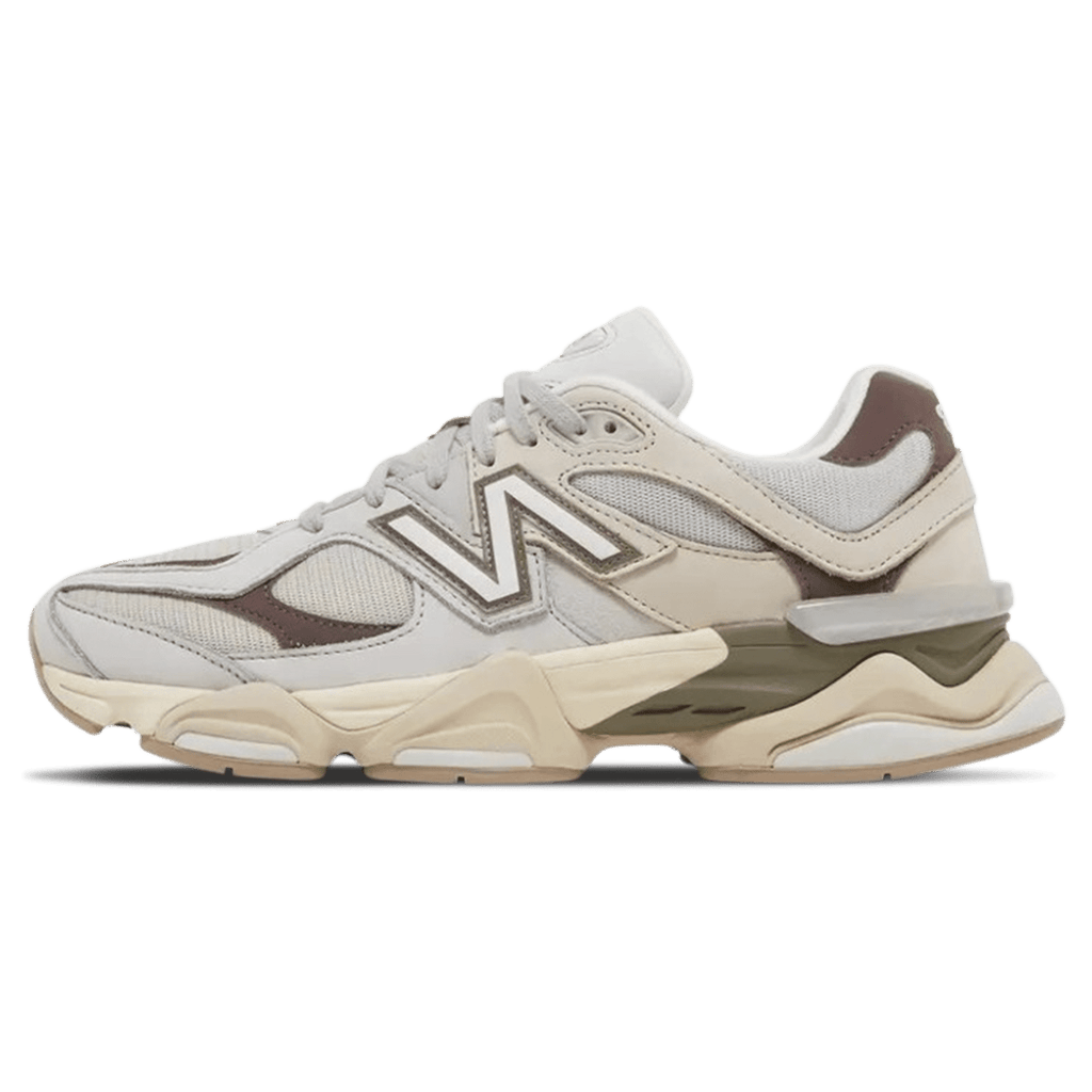 New Balance 9060 'Grey Matter Timberwolf' — UK 3.5 | EU 36 | US 4 — Front View