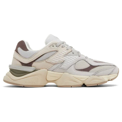 New Balance 9060 'Grey Matter Timberwolf' — UK 3.5 | EU 36 | US 4 — Side View
