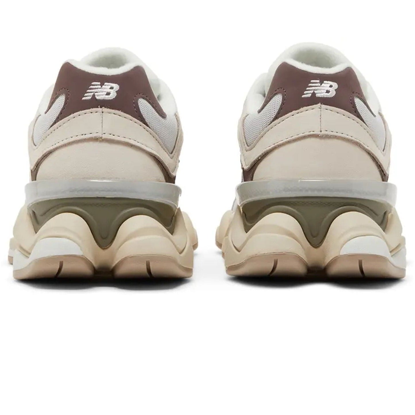 New Balance 9060 'Grey Matter Timberwolf' — UK 3.5 | EU 36 | US 4 — Top View