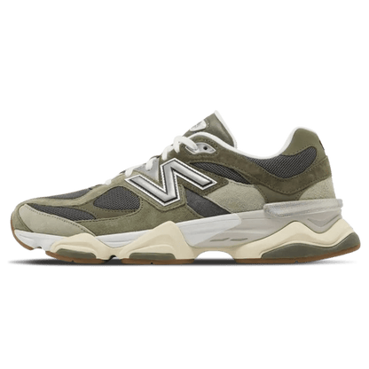 New Balance 9060 'Green Grey' — UK 3.5 | EU 36 | US 4 — Front View