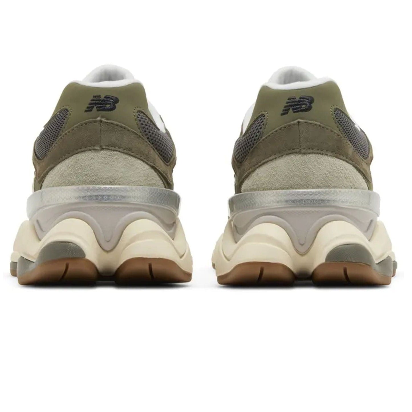 New Balance 9060 'Green Grey' — UK 3.5 | EU 36 | US 4 — Top View