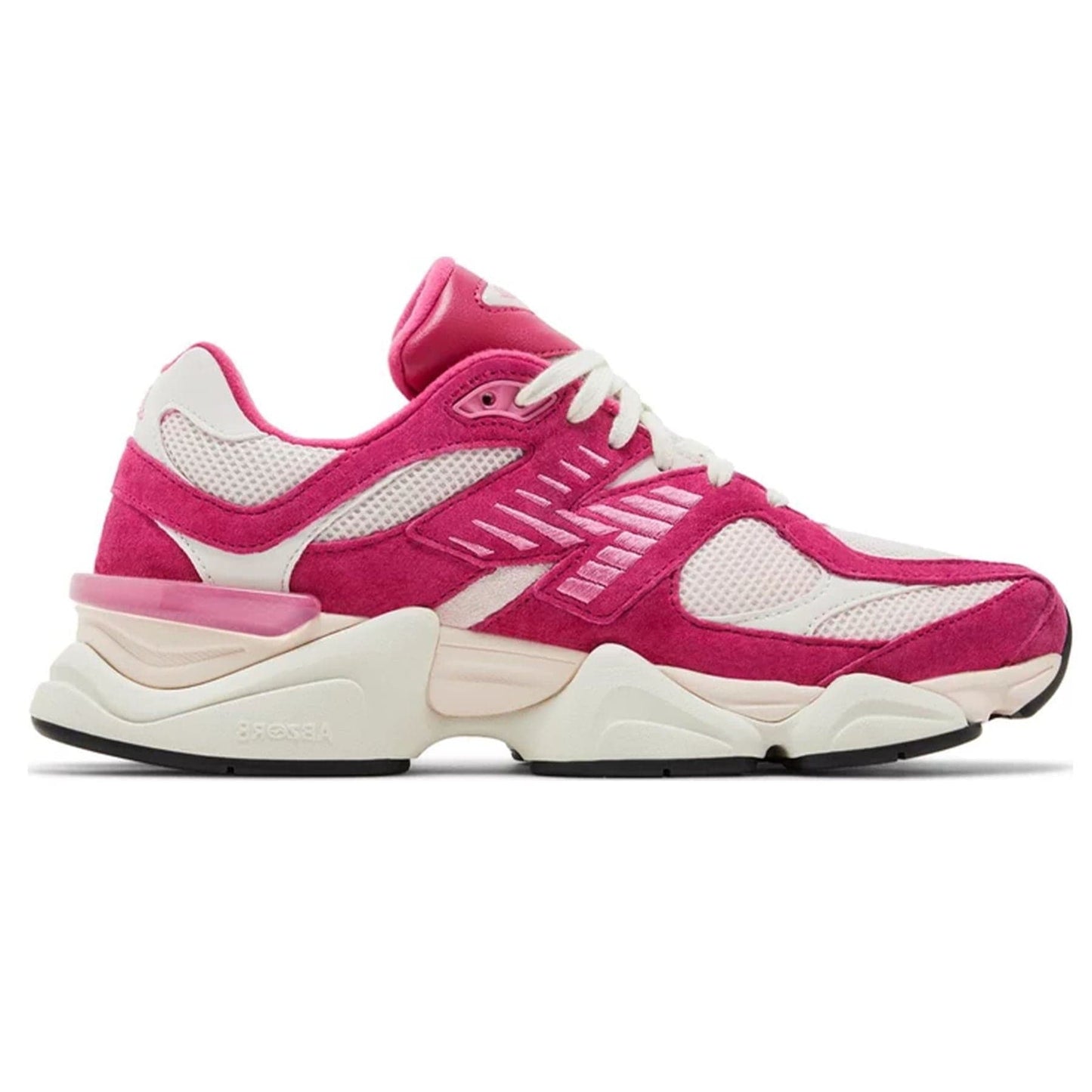 New Balance 9060 'Fuchsia Pink' — UK 3.5 | EU 36 | US 4 — Side View