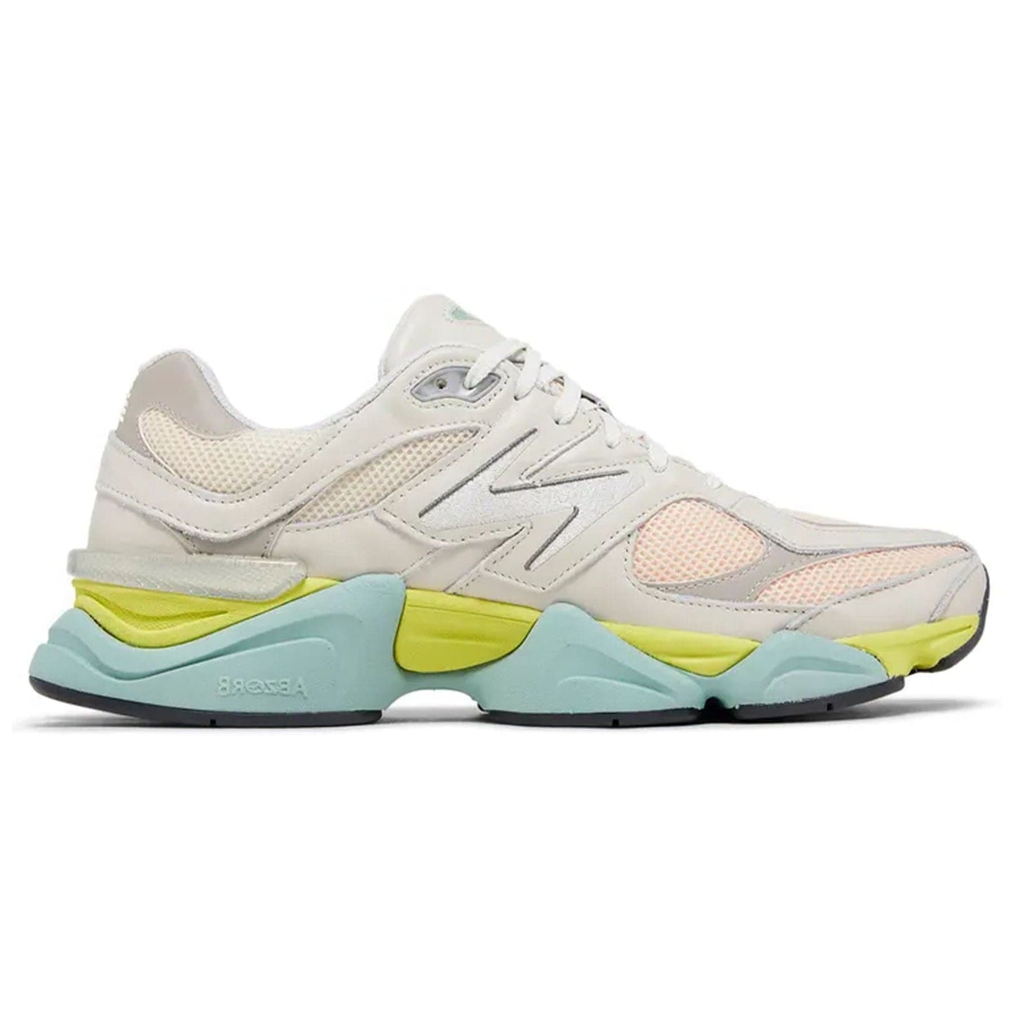 New Balance 9060 'Moonbeam Vintage Rose' — UK 3.5 | EU 36 | US 4 — Side View