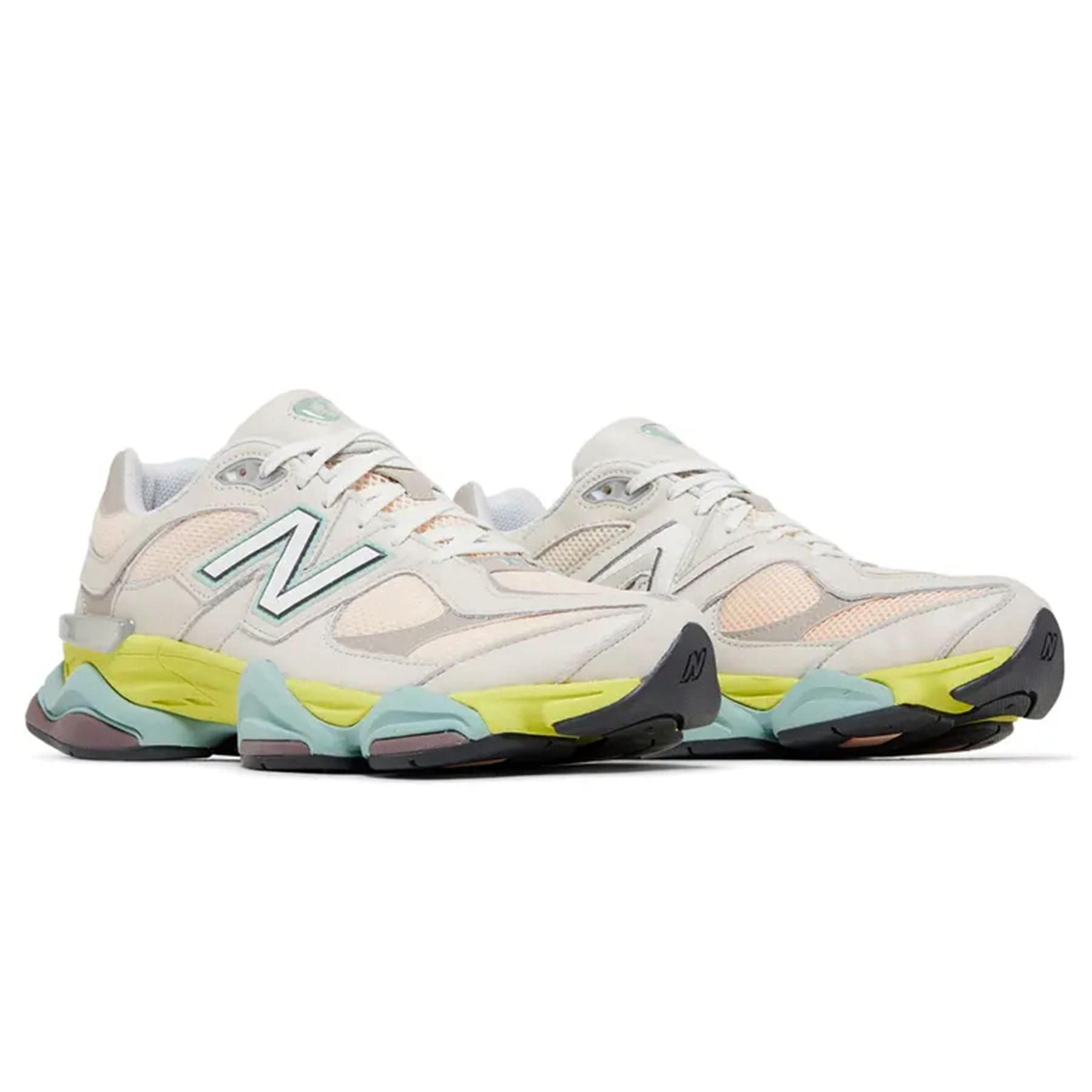 New Balance 9060 'Moonbeam Vintage Rose' — UK 3.5 | EU 36 | US 4 — Back View