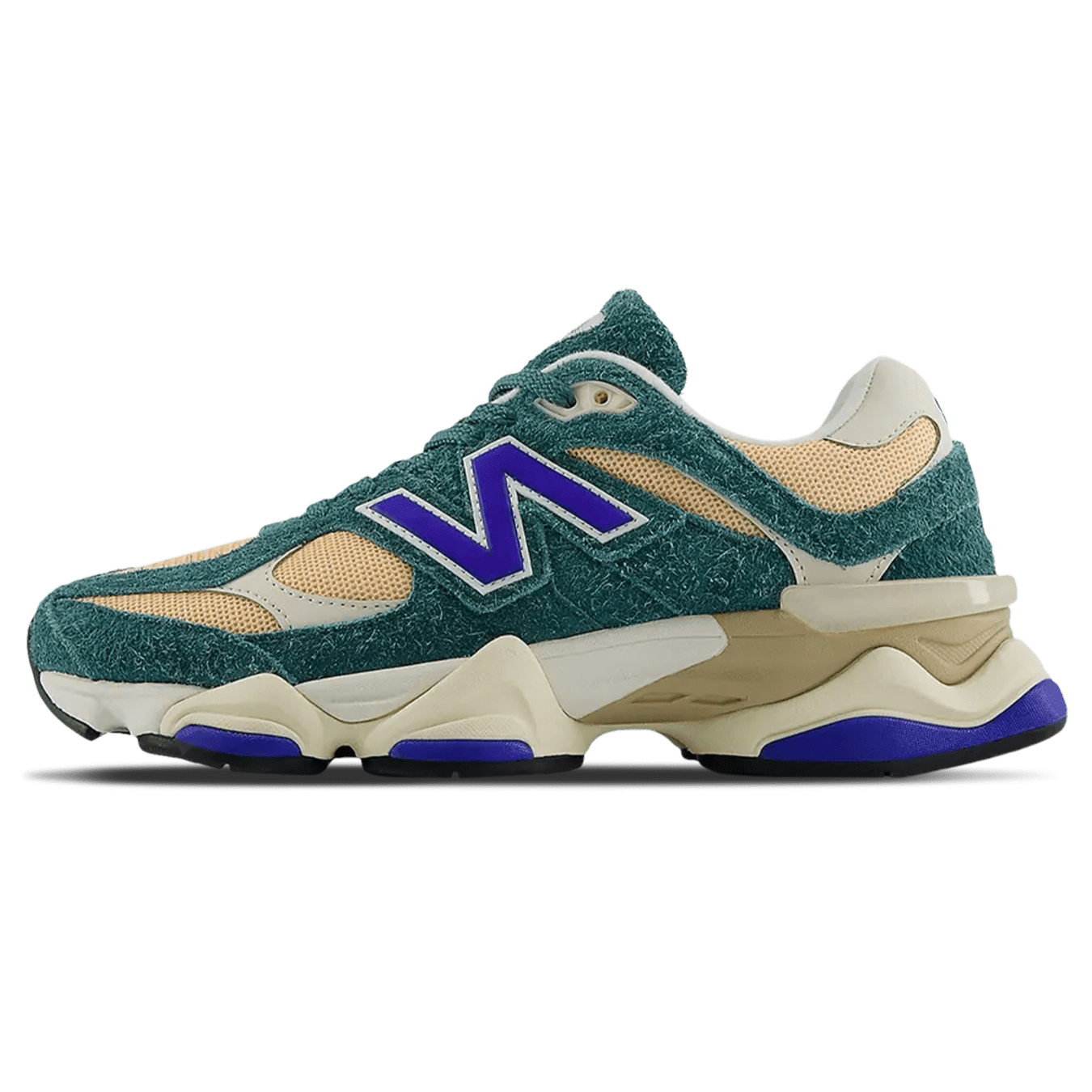 New Balance 9060 'New Spruce Peach Blossom' — UK 3.5 | EU 36 | US 4 — Front View