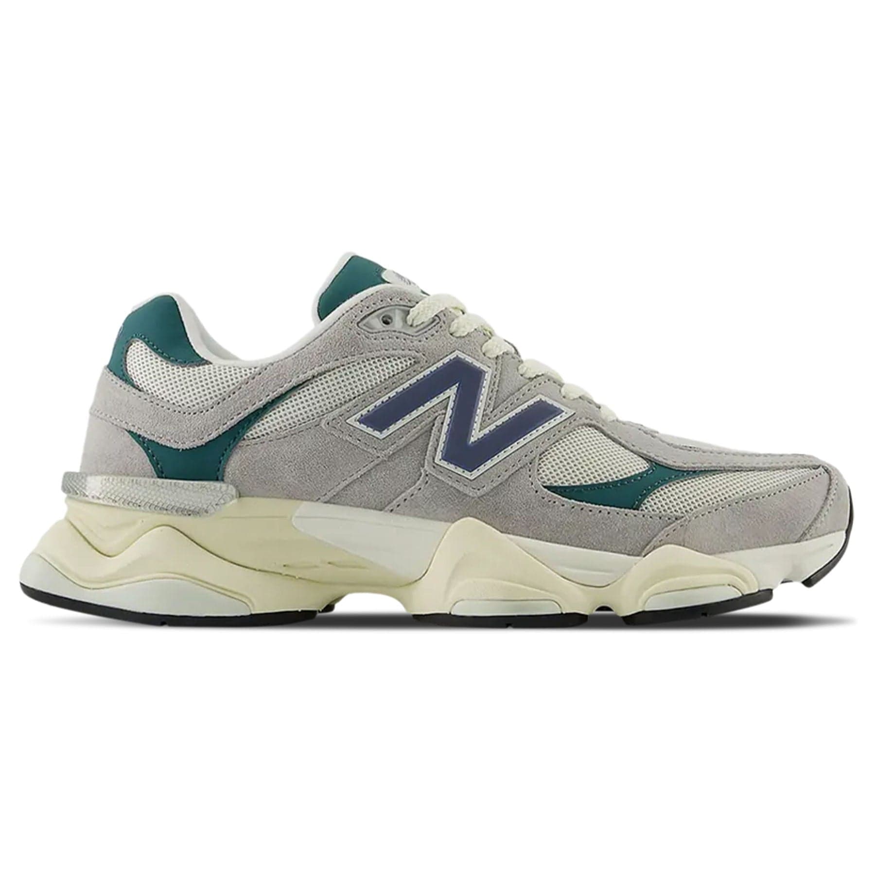 New Balance 9060 'Concrete New Spruce' — UK 3.5 | EU 36 | US 4 — Side View