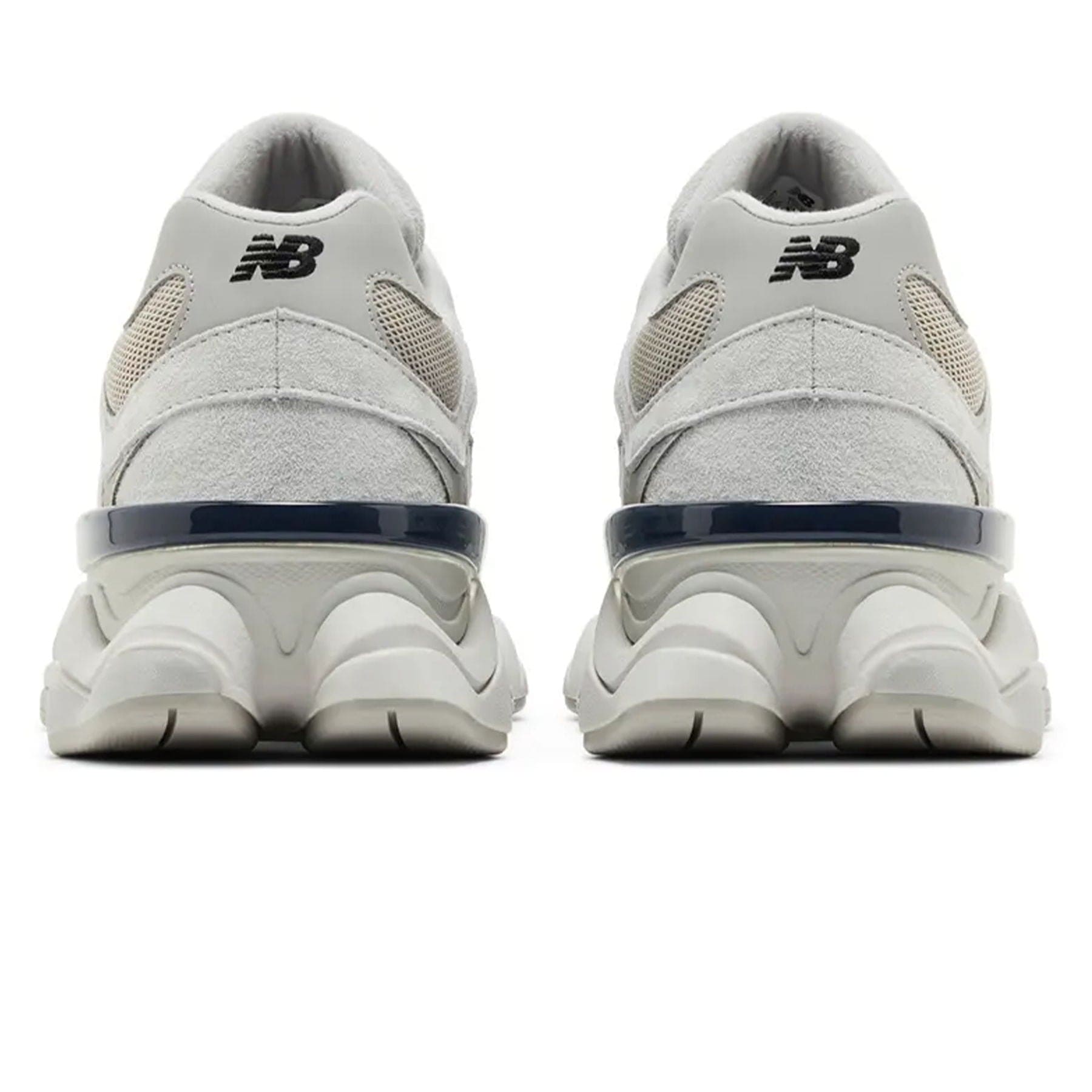 New Balance 9060 'Silver Metallic Grey' — UK 3.5 | EU 36 | US 4 — Top View