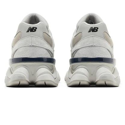 New Balance 9060 'Silver Metallic Grey' — UK 3.5 | EU 36 | US 4 — Top View