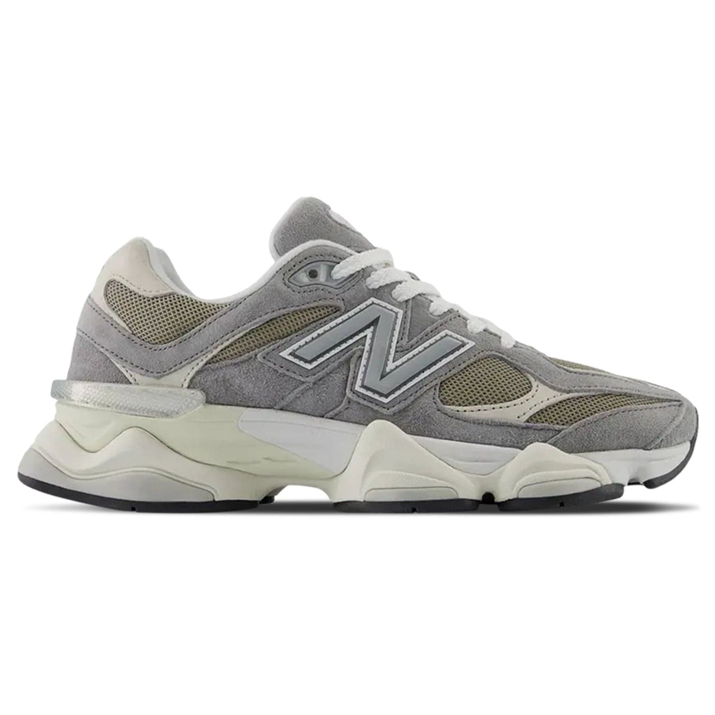 New Balance 9060 'Slate Grey Timberwolf' — UK 3.5 | EU 36 | US 4 — Side View