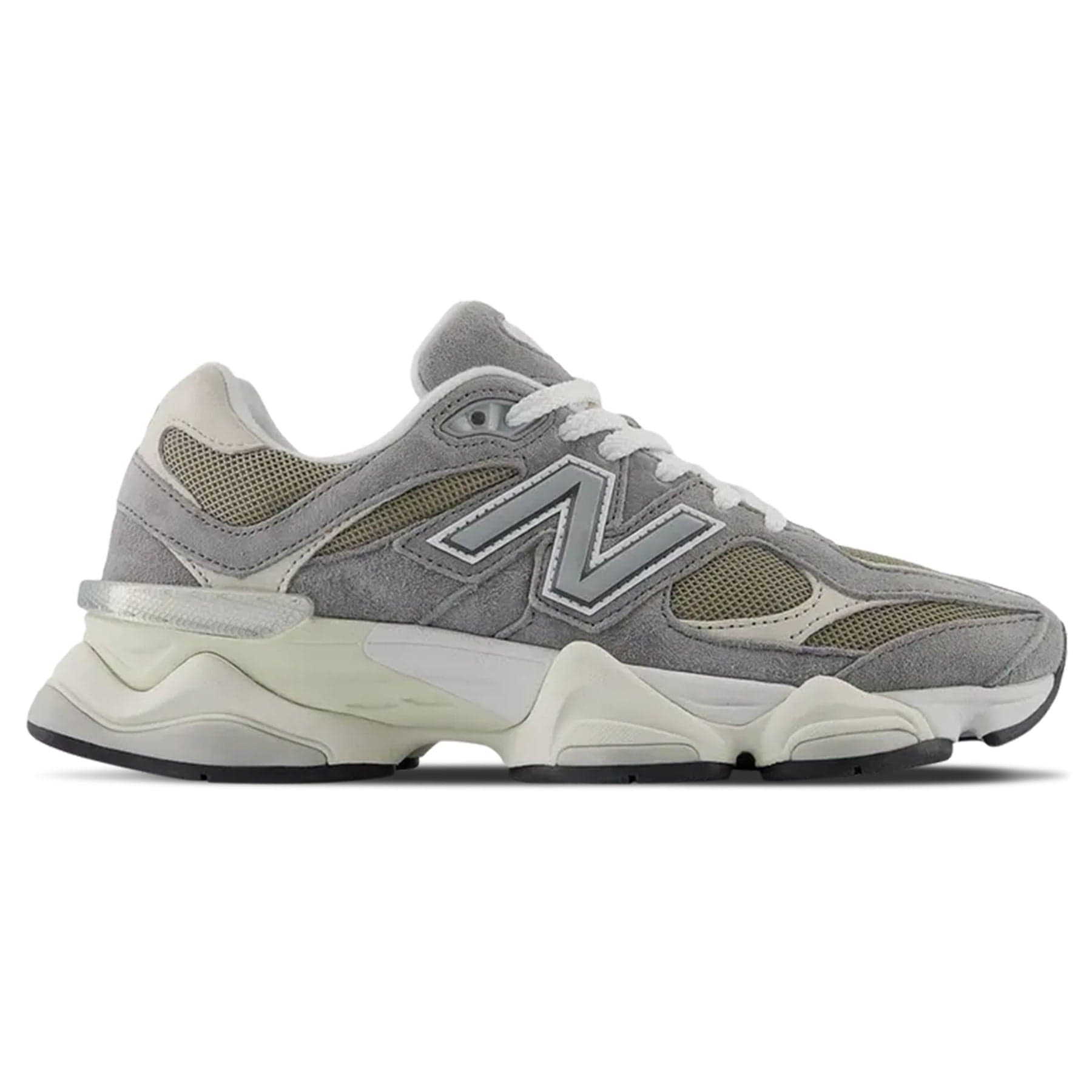 New Balance 9060 'Slate Grey Timberwolf' — UK 3.5 | EU 36 | US 4 — Side View