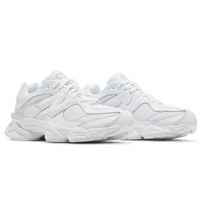 New Balance 9060 'Triple White' — UK 3.5 | EU 36 | US 4 — Detail View