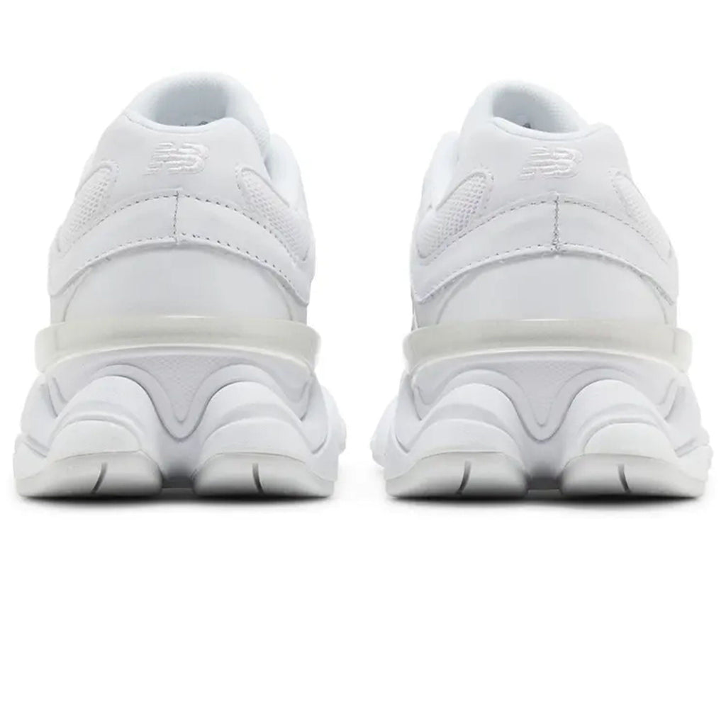 New Balance 9060 'Triple White' — UK 3.5 | EU 36 | US 4 — Top View