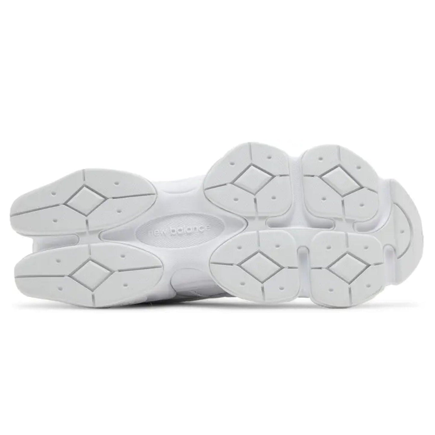 New Balance 9060 'Triple White' — UK 3.5 | EU 36 | US 4 — Side View