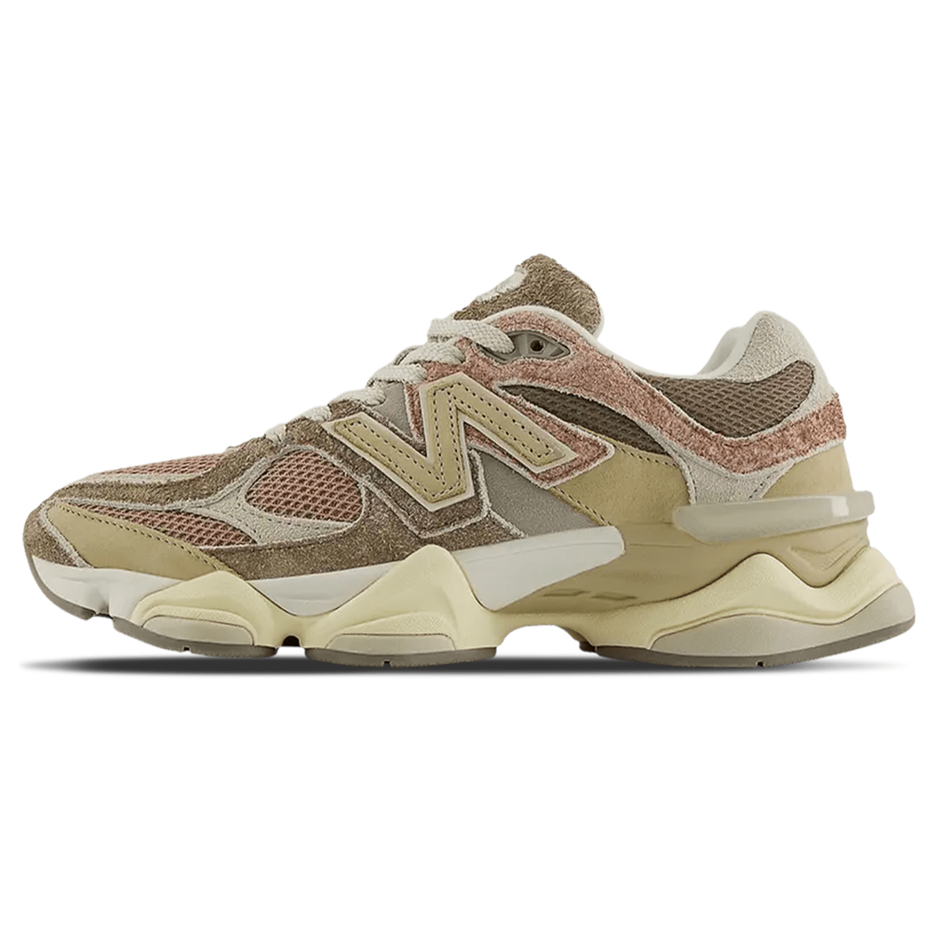 New Balance 9060 'Landslide Mushroom' — UK 3.5 | EU 36 | US 4 — Front View