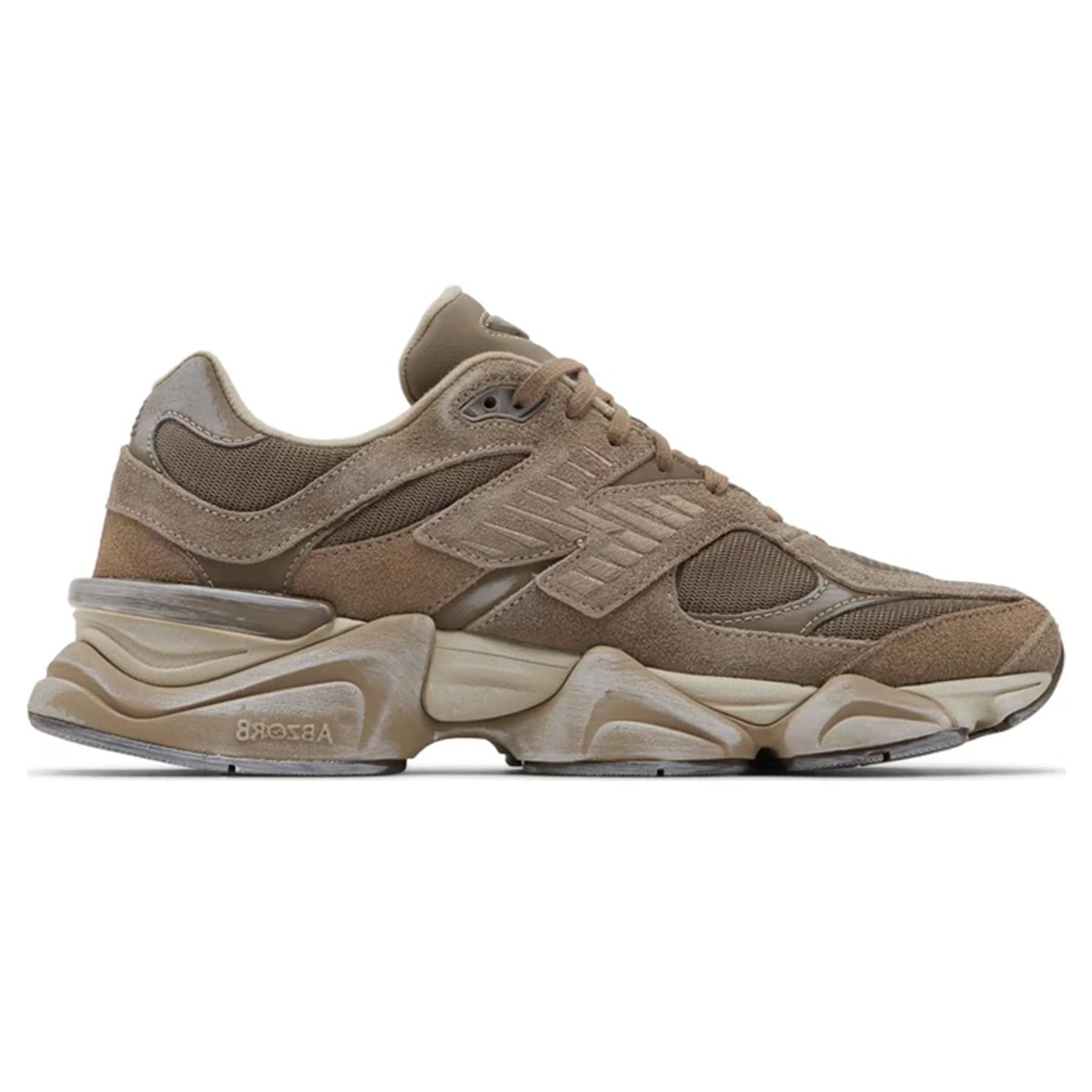 New Balance 9060 'Mushroom' — UK 3.5 | EU 36 | US 4 — Side View