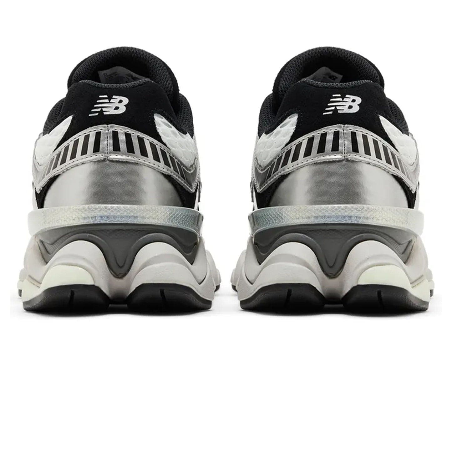 Shoe Palace x New Balance 9060 'Metallic' — UK 3.5 | EU 36 | US 4 — Top View