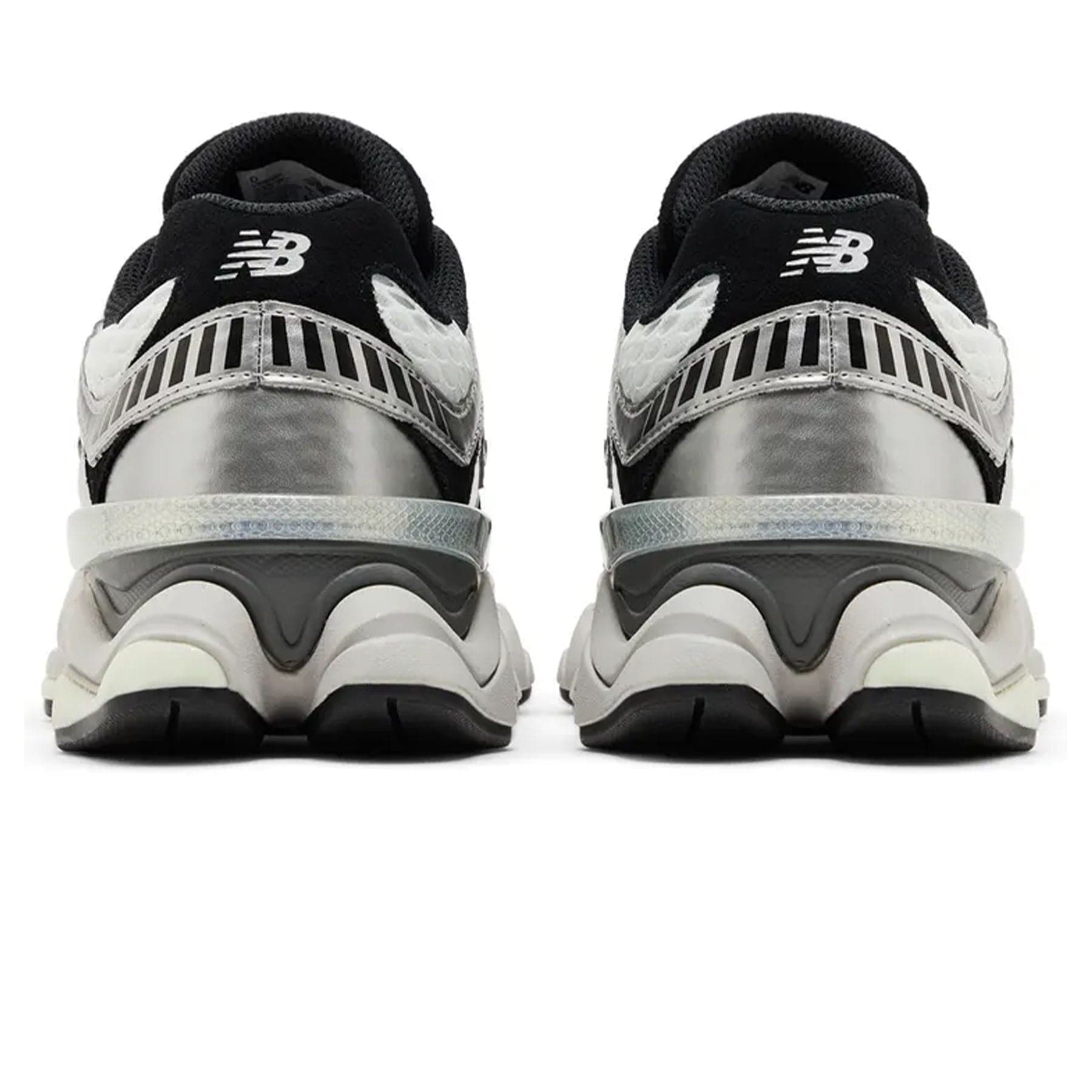 Shoe Palace x New Balance 9060 'Metallic' — UK 3.5 | EU 36 | US 4 — Top View