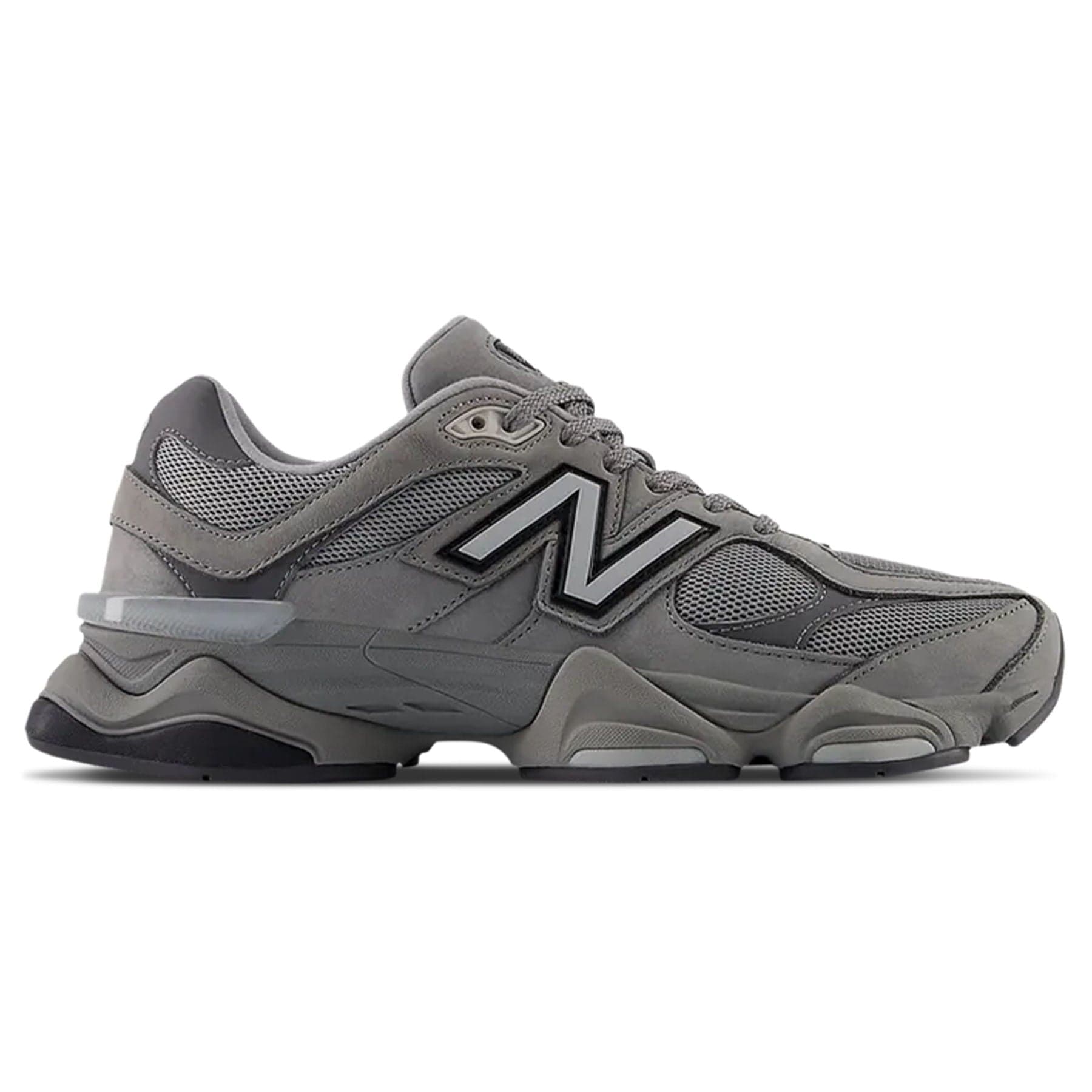 New Balance 9060 'Shadow Grey' — UK 3.5 | EU 36 | US 4 — Side View
