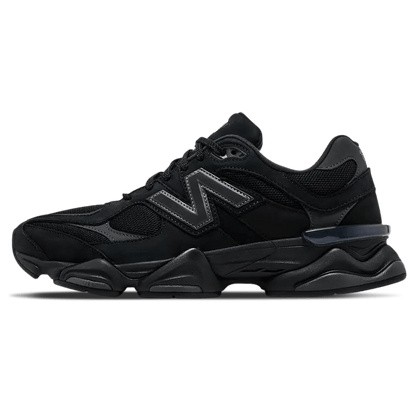 New Balance 9060 'Black Cat' — UK 3.5 | EU 36 | US 4 — Front View