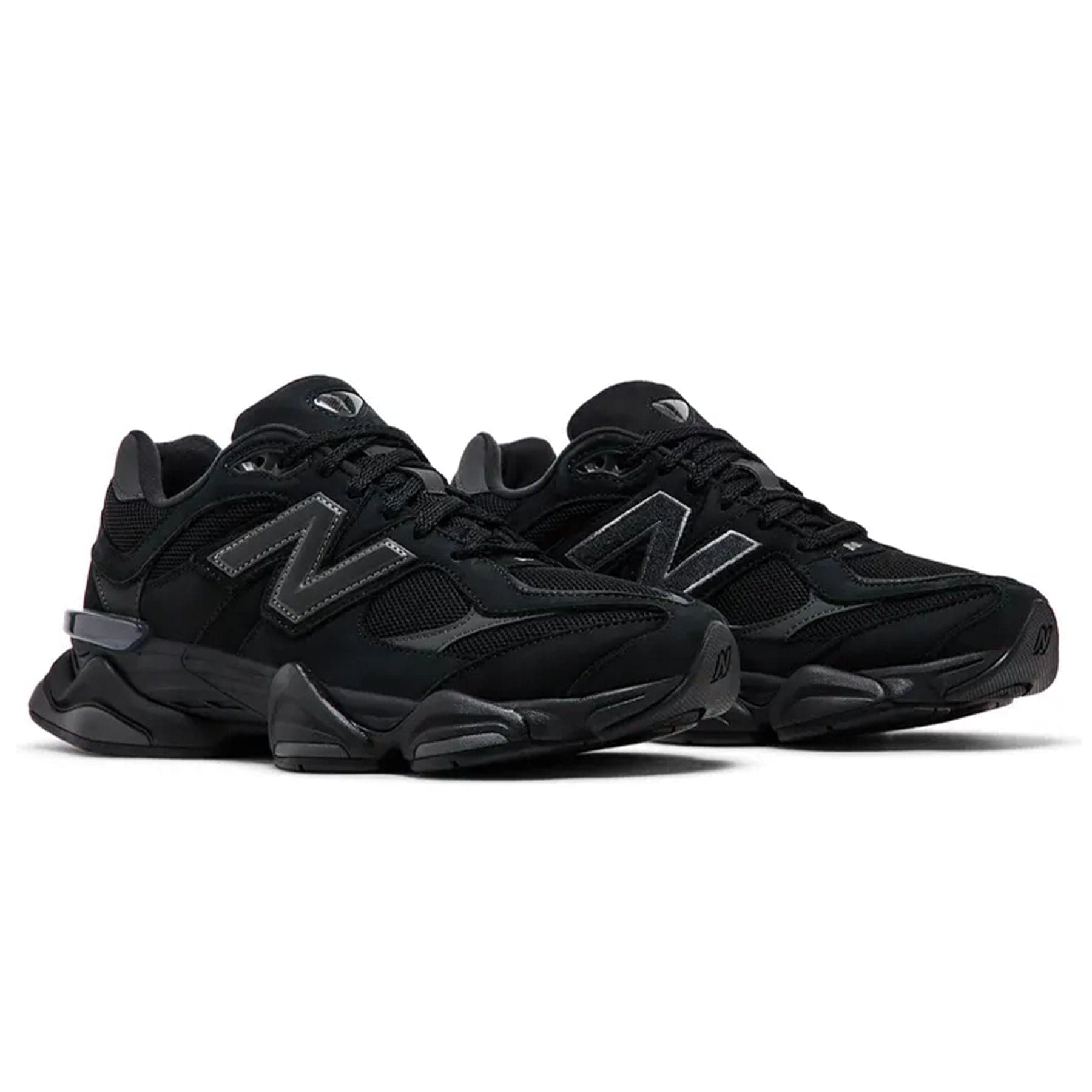 New Balance 9060 'Black Cat' — UK 3.5 | EU 36 | US 4 — Back View