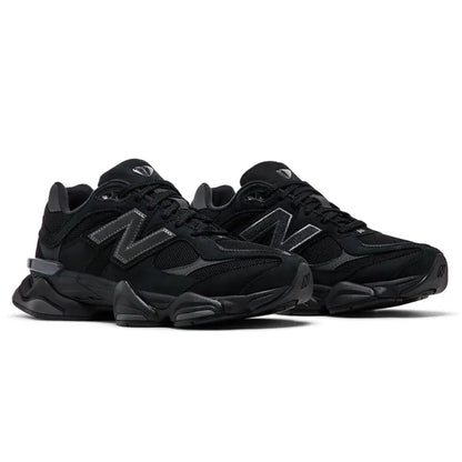 New Balance 9060 'Black Cat' — UK 3.5 | EU 36 | US 4 — Back View