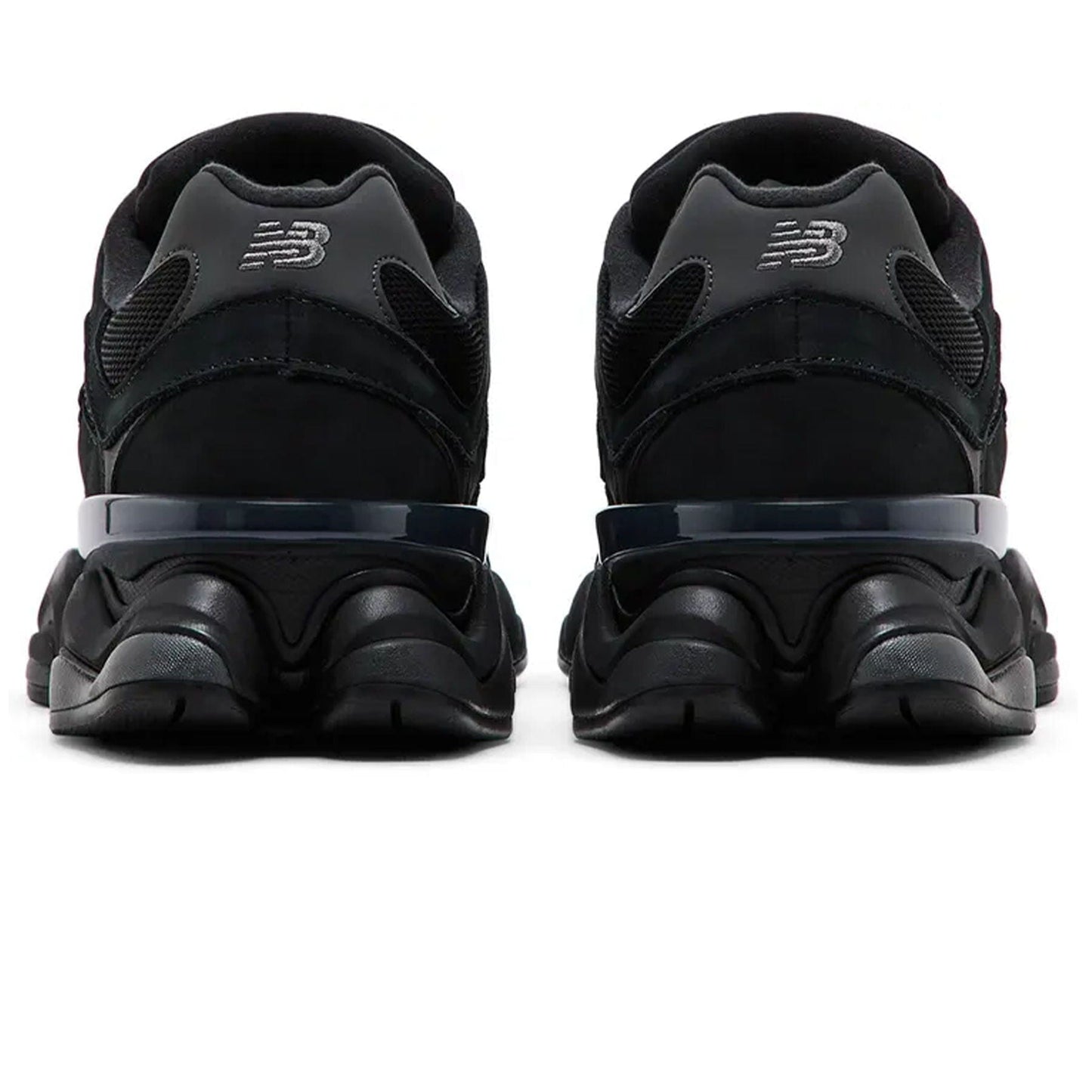 New Balance 9060 'Black Cat' — UK 3.5 | EU 36 | US 4 — Top View
