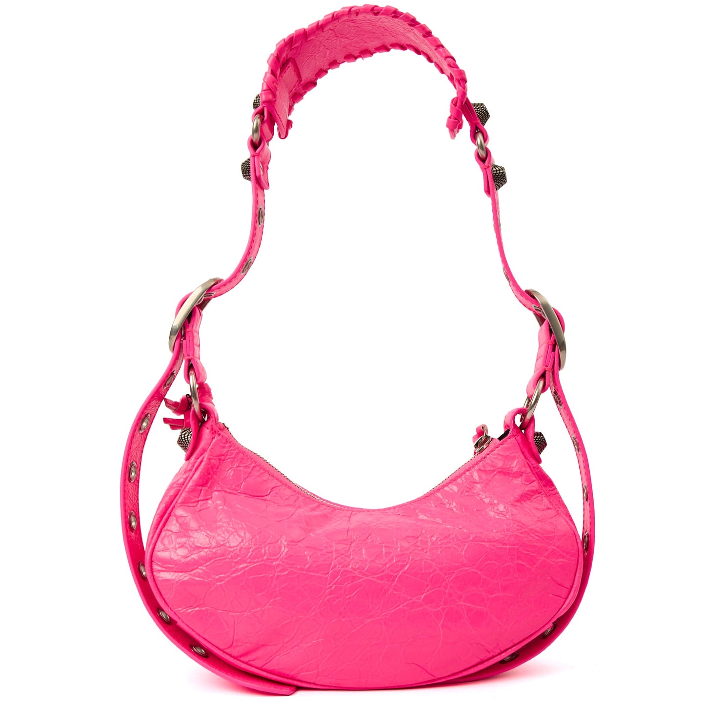 Balenciaga Cross Body Le Cagole XS in Pink, Agneau (Lambskin) — Alternate View 11