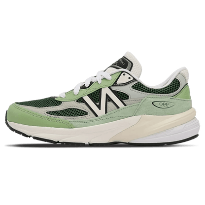 Teddy Santis x New Balance 990v6 Made in USA 'Avocado Natural Mint' — UK 3.5 | EU 36 | US 4 — Front View