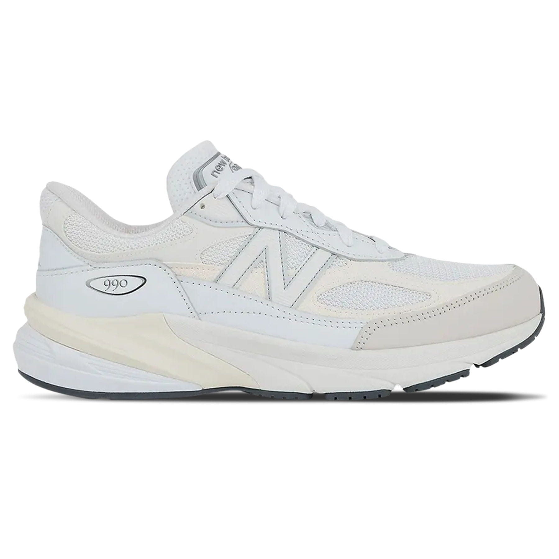 Teddy Santis x New Balance 990v6 Made in USA 'White Sea Salt' — UK 3.5 | EU 36 | US 4 — Side View