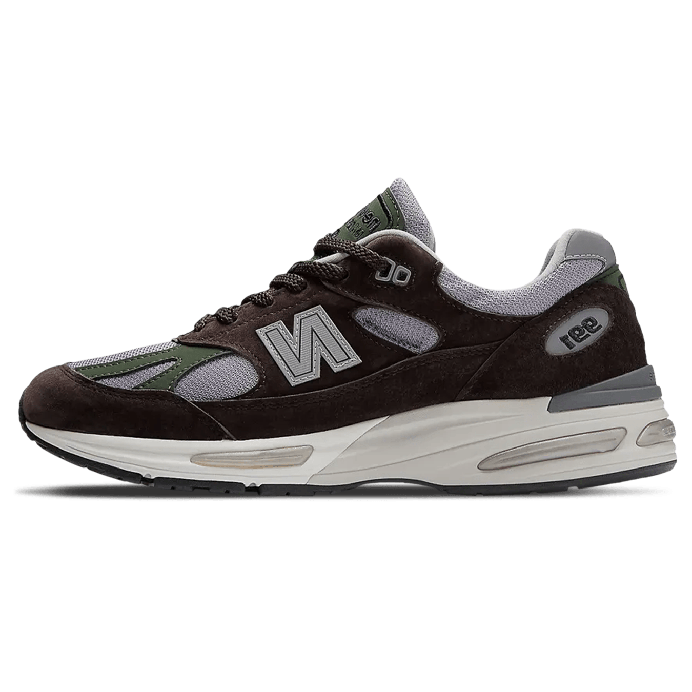 New Balance 991v2 Made in England 'Essentially Offbeat Pack - Licorice' — UK 3.5 | EU 36 | US 4 — Front View