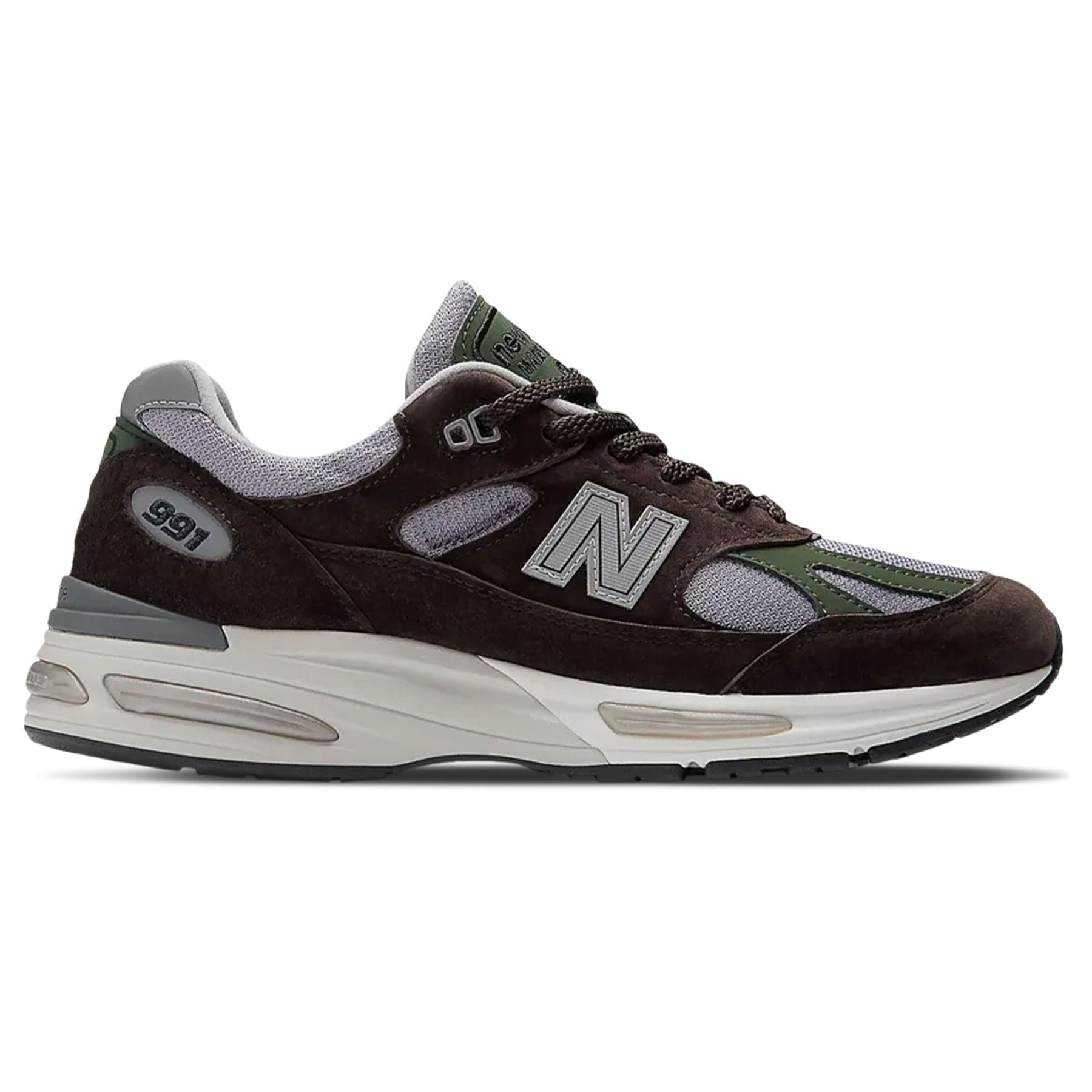 New Balance 991v2 Made in England 'Essentially Offbeat Pack - Licorice' — UK 3.5 | EU 36 | US 4 — Side View