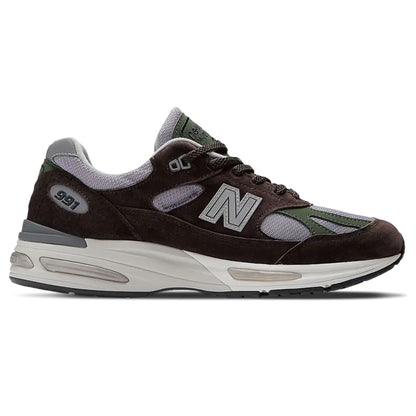 New Balance 991v2 Made in England 'Essentially Offbeat Pack - Licorice' — UK 3.5 | EU 36 | US 4 — Side View