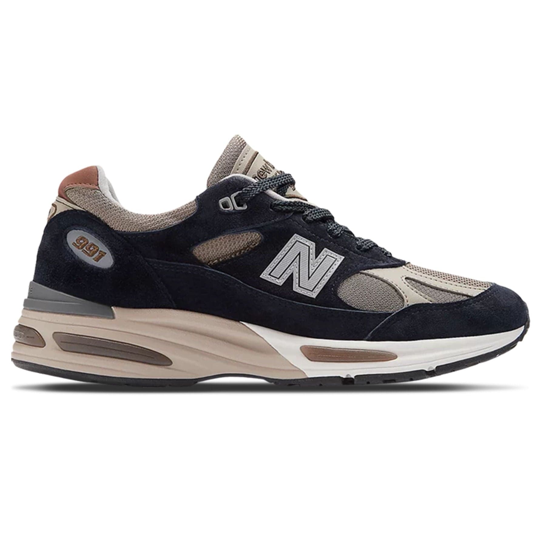 New Balance 991v2 Made in England 'After Midnight Sepia Tint' — UK 3.5 | EU 36 | US 4 — Side View