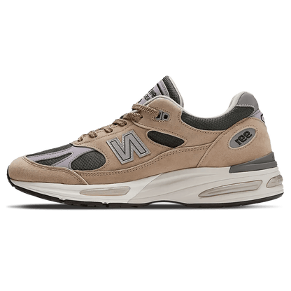 New Balance 991v2 Made in England 'Essentially Offbeat Pack - Cement' — UK 3.5 | EU 36 | US 4 — Front View