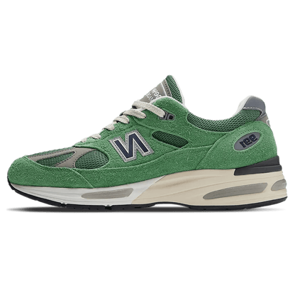 Teddy Santis x New Balance 991v2 Made in England 'Mineral Green' — UK 3.5 | EU 36 | US 4 — Front View