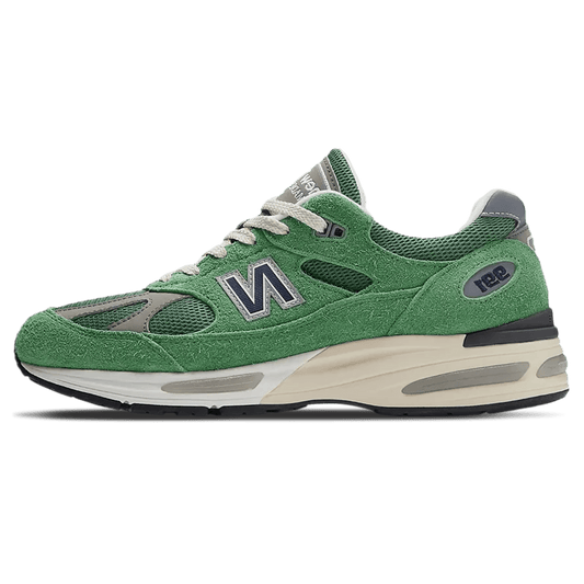 Teddy Santis x New Balance 991v2 Made in England 'Mineral Green' — UK 3.5 | EU 36 | US 4 — Front View