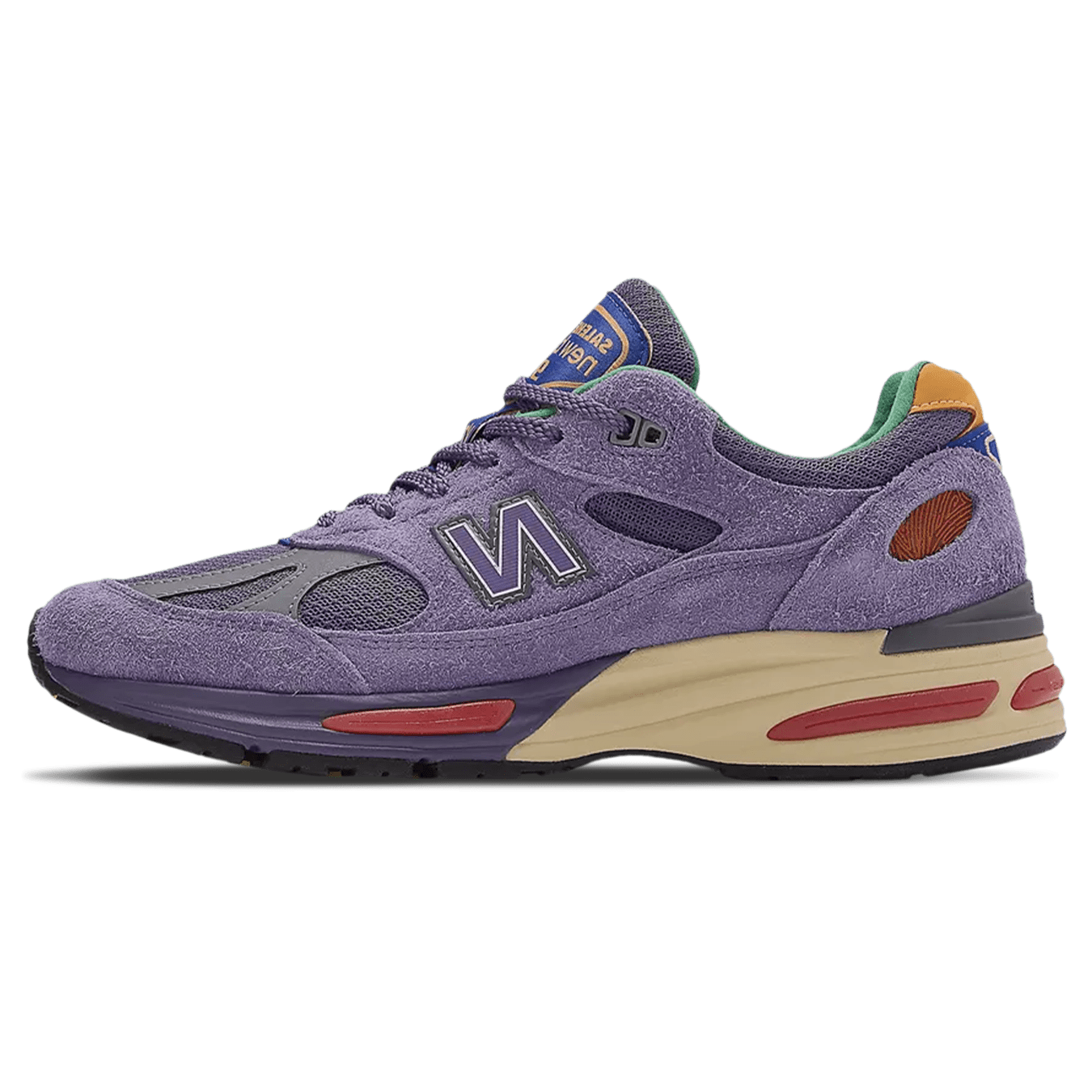 Salehe Bembury x New Balance 991v2 Made in England 'Colors Be The Palette' — UK 3.5 | EU 36 | US 4 — Front View