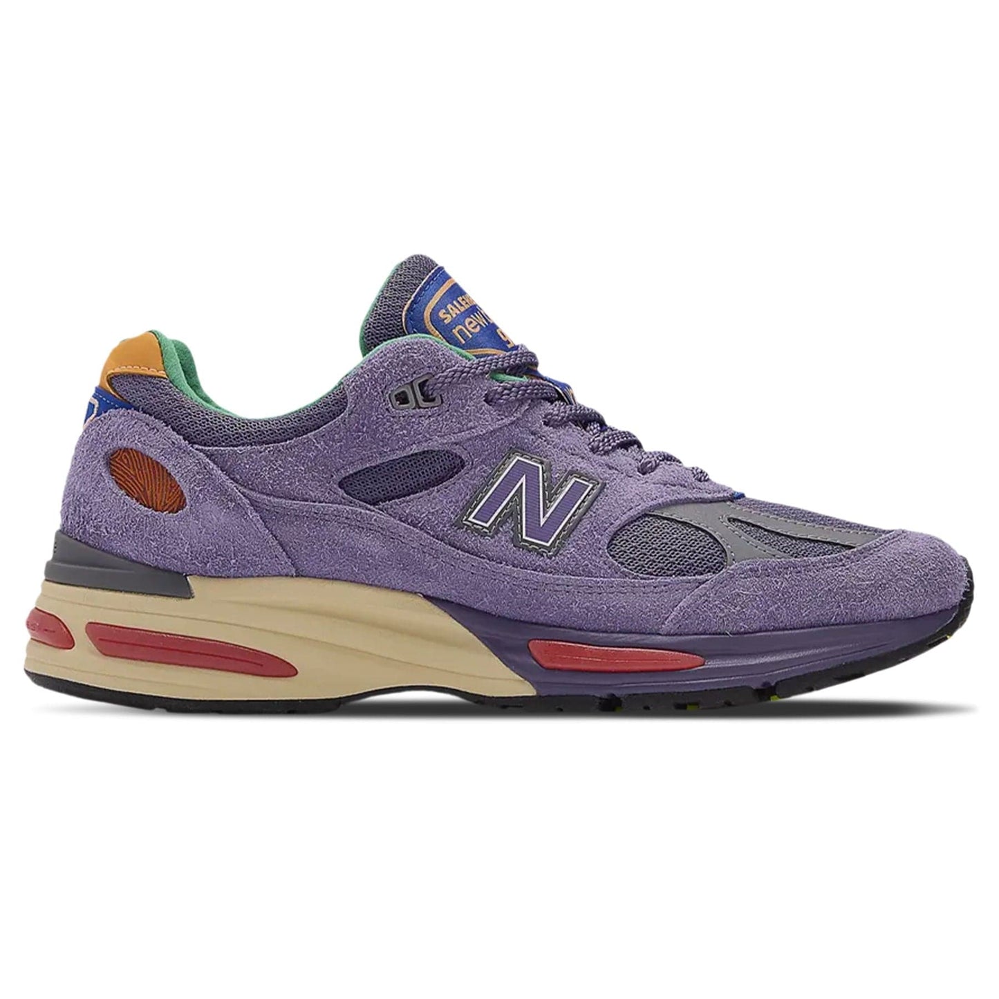 Salehe Bembury x New Balance 991v2 Made in England 'Colors Be The Palette' — UK 3.5 | EU 36 | US 4 — Side View