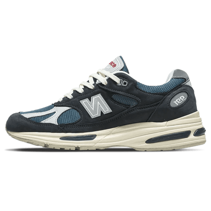 New Balance 991v2 Made in England 'Vintage Sport Pack - Navy' — UK 3.5 | EU 36 | US 4 — Front View
