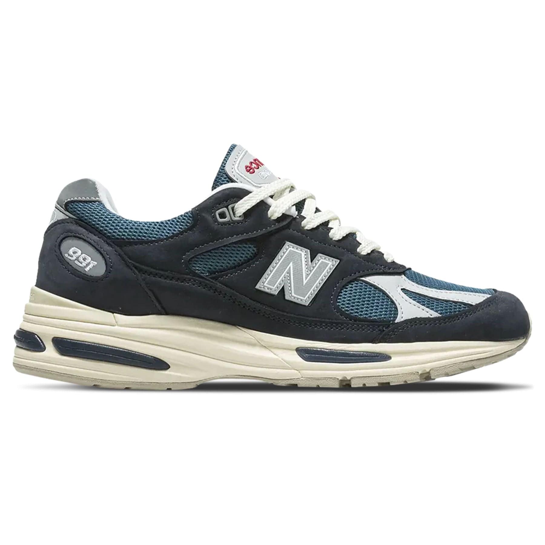 New Balance 991v2 Made in England 'Vintage Sport Pack - Navy' — UK 3.5 | EU 36 | US 4 — Side View