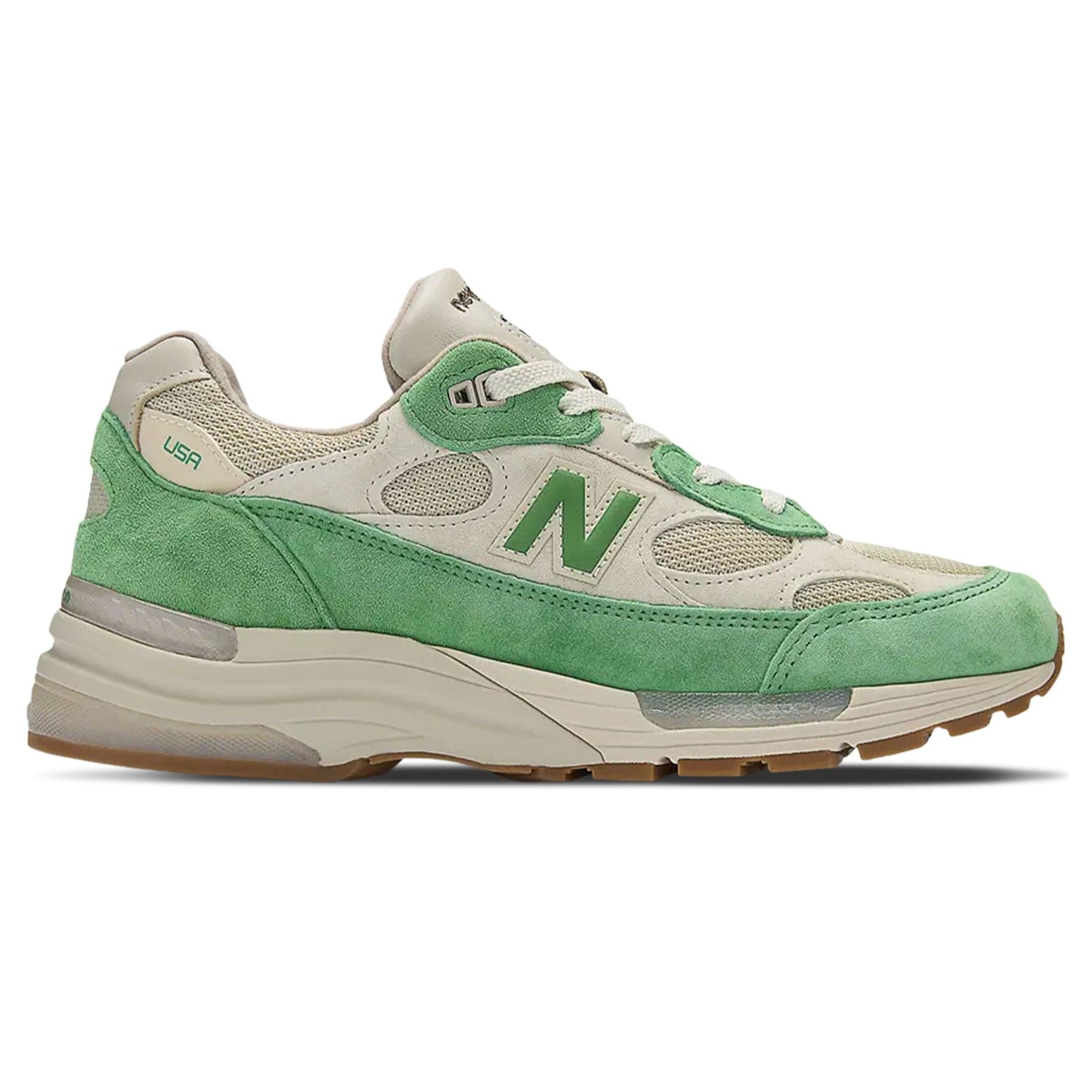 New Balance 992 Made In USA 'Mint Gum' — UK 3.5 | EU 36 | US 4 — Side View