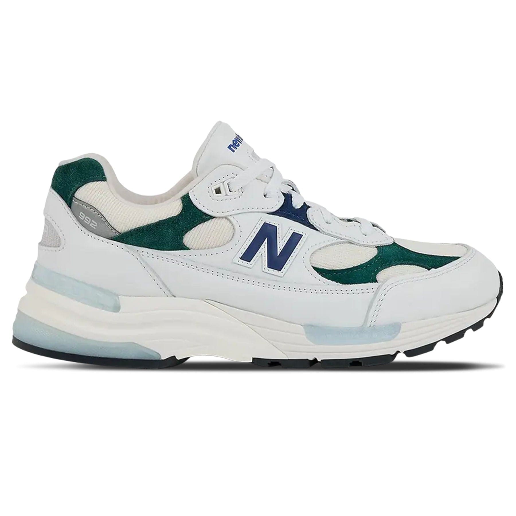 New Balance 992 Made In USA 'Marsh Green' — UK 3.5 | EU 36 | US 4 — Side View