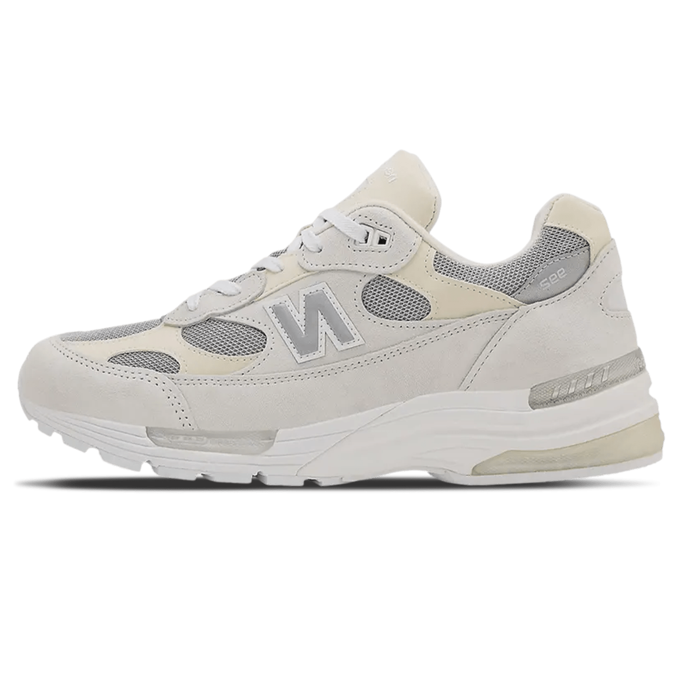New Balance 992 Made In USA 'White Reflection' — UK 3.5 | EU 36 | US 4 — Front View