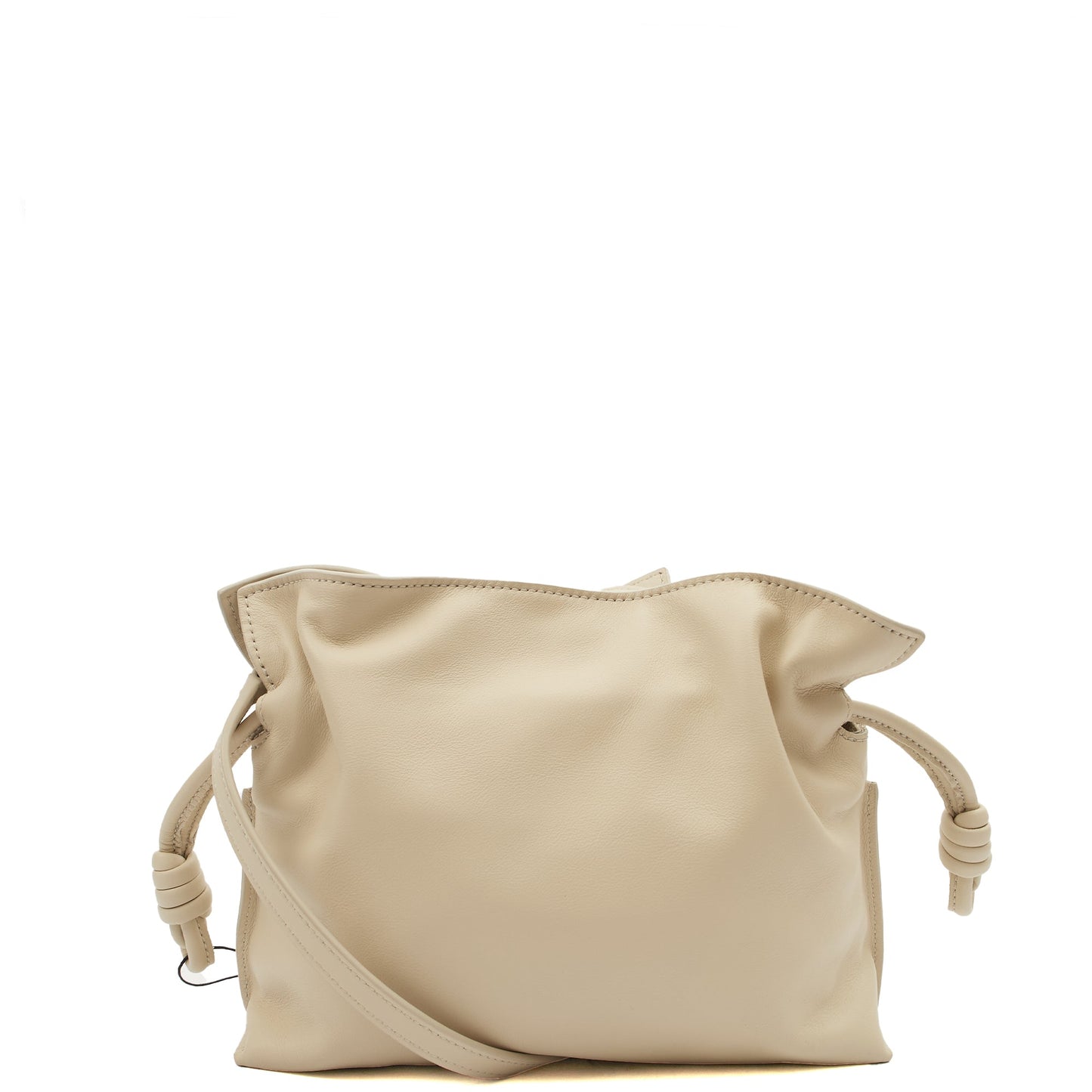 Loewe Cross Body Flamenco in Neutral, Leather — Back View
