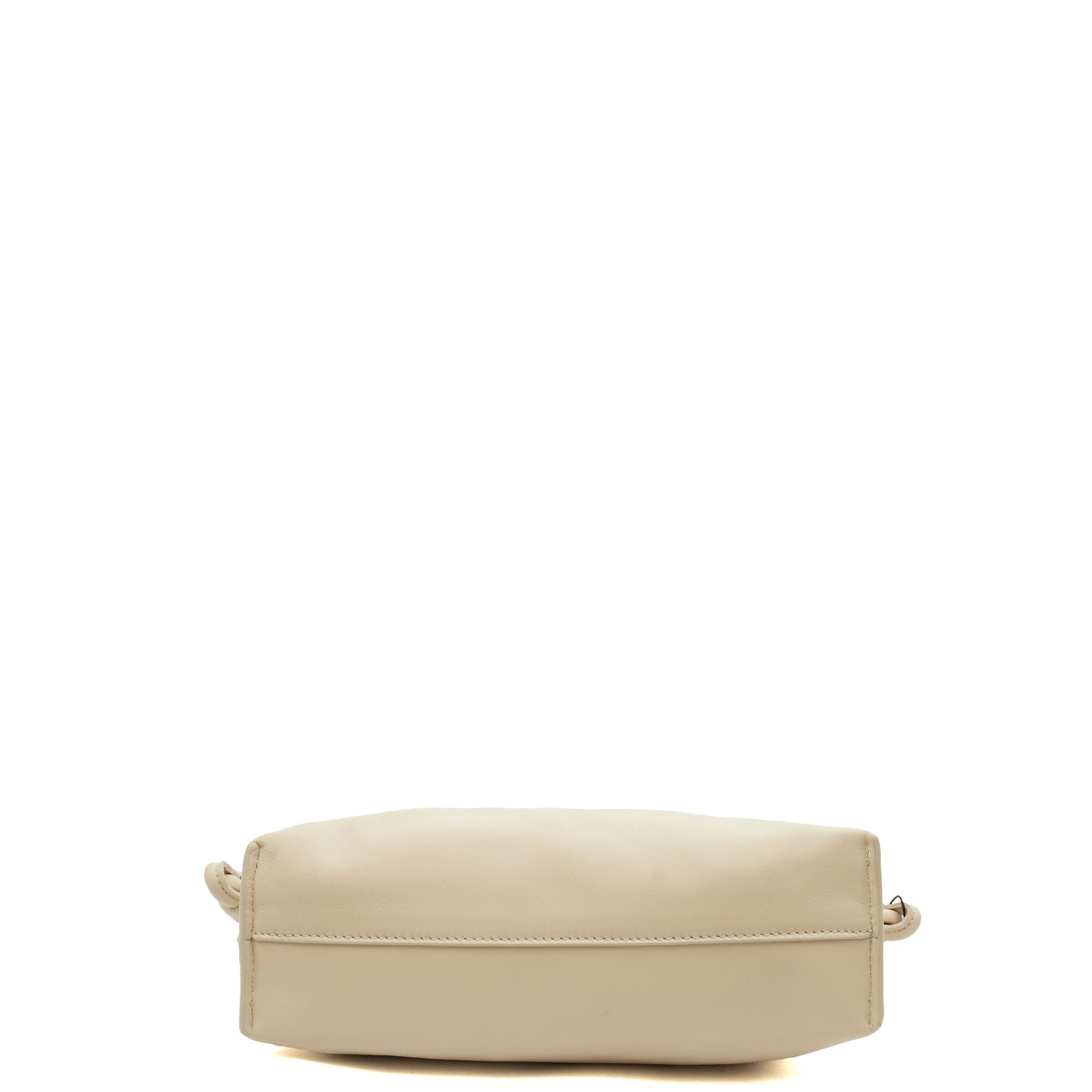 Loewe Cross Body Flamenco in Neutral, Leather — Top View