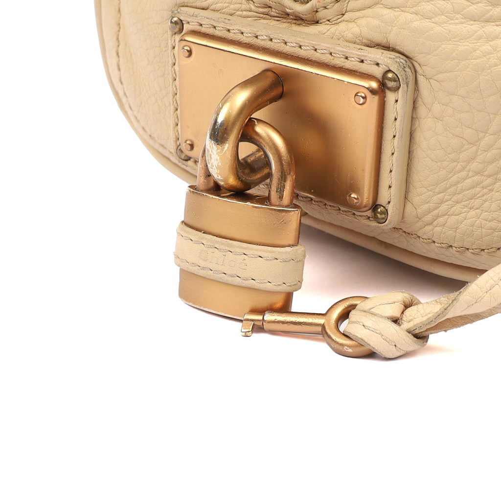 Chloe Tote Paddington in Cream, Leather — Alternate View 12