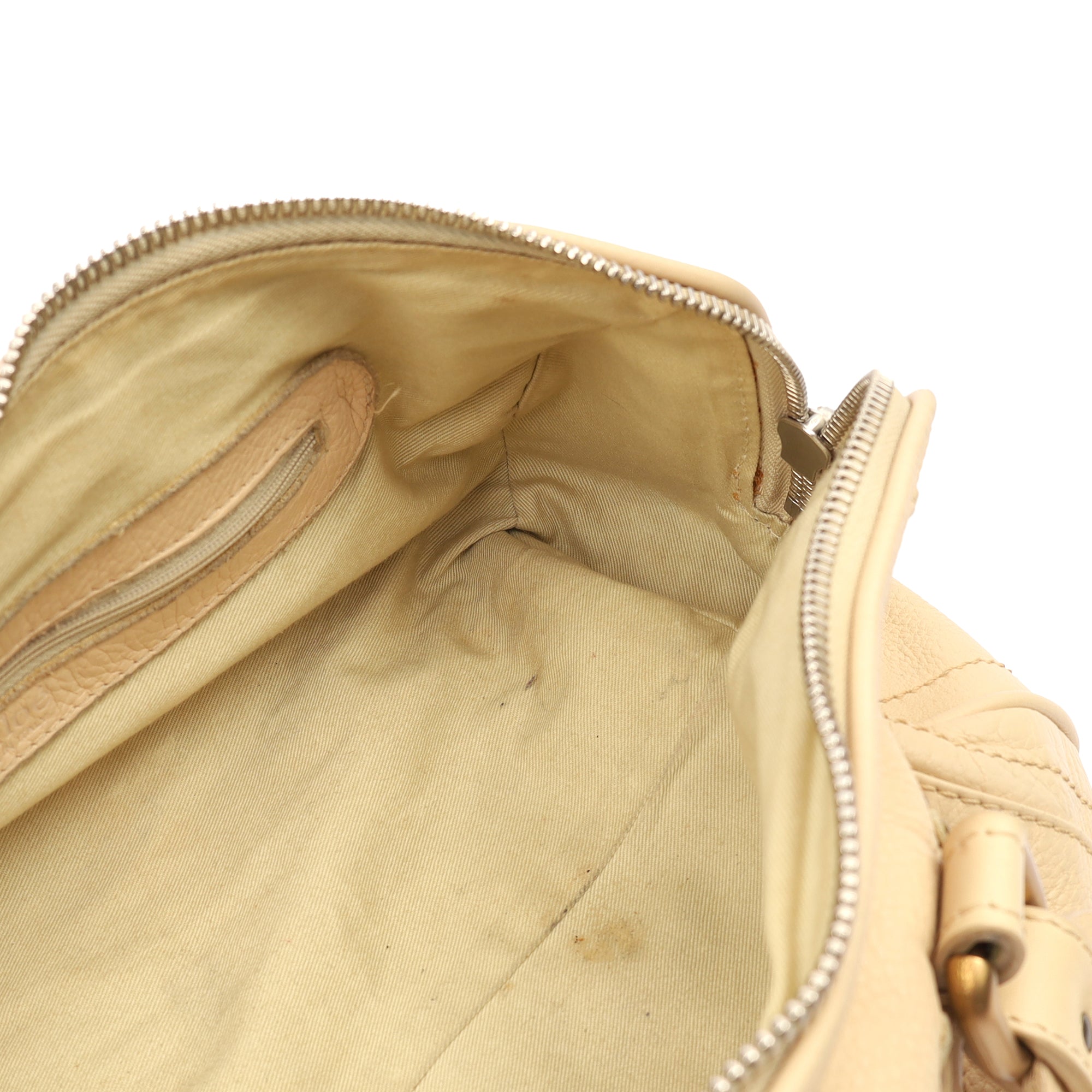 Chloe Tote Paddington in Cream, Leather — Alternate View 17