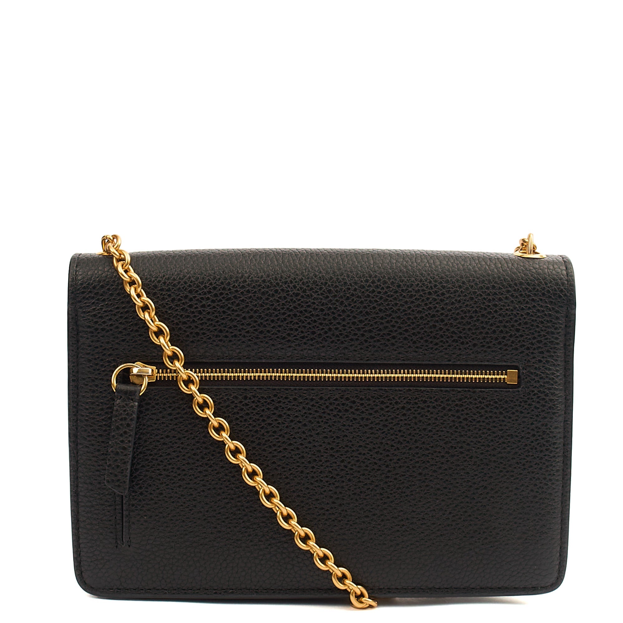 Mulberry Cross Body Darley Shoulder Bag  in Black, Leather — Top View